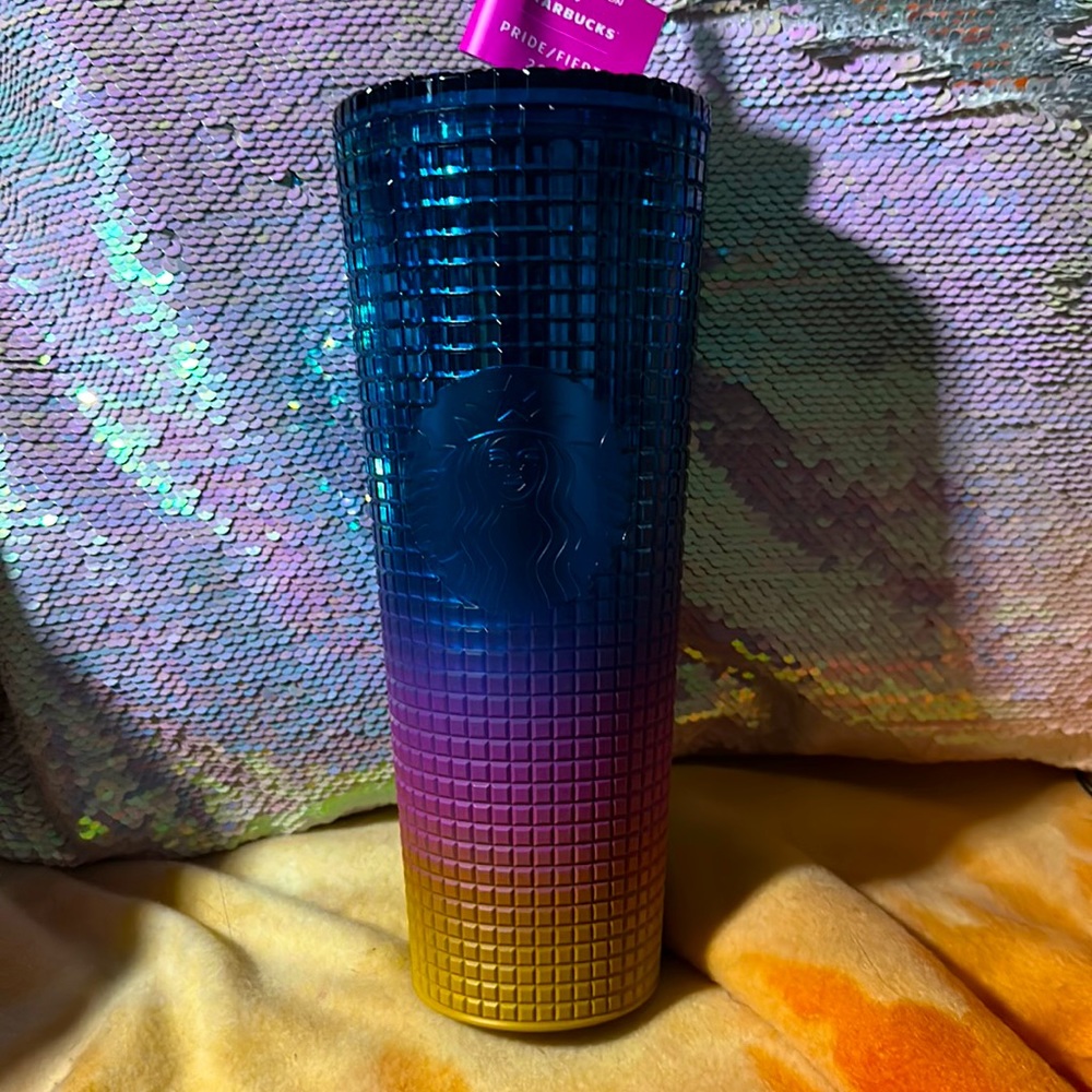 Starbucks pride cold cup Tim Singleton